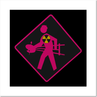 Radiation crossing Posters and Art